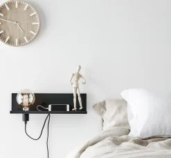 MULTI Kinkiet USB 1L Czarny