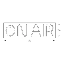 Neon ścienny ON AIR LED (FM-WN46) - Zuma Line