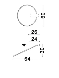Nowoczesna lampa sufitowa COMARAPA (LE44672) - Luces Exclusivas