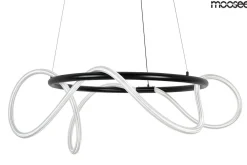 Nowoczesny żyrandol SERPIENTE 60 czarny (MSE1501100395) - Moosee