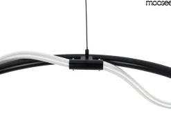 Nowoczesny żyrandol SERPIENTE 60 czarny (MSE1501100395) - Moosee