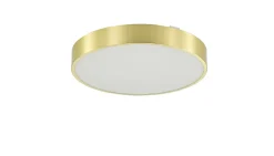 Okrągły ściemnialny plafon z pilotem NADI GOLD (MS724-R500-GD) - Zuma Line