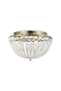 Okrągły plafon ESTELLE Ceiling 3L Antique Brass/Mc IP44 (109031) Markslojd