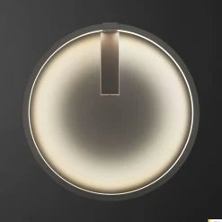 ONE 60 DALI, wewnętrzna oprawa ścienna LED, czarna, 3000K/4000 K (1002918) - SLV