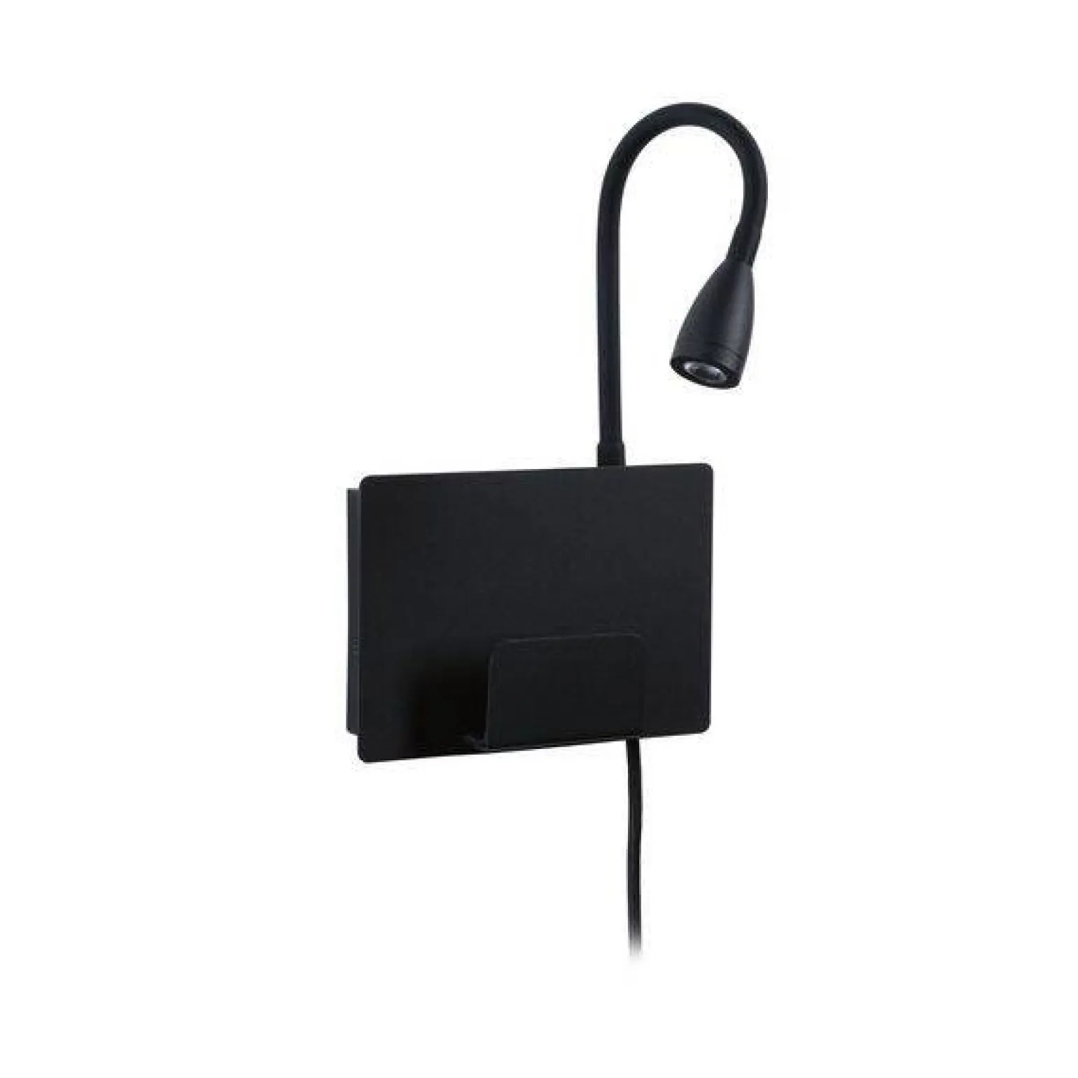 Oprawa ścienna HALINA LED USB-C czarny mat (PL71101) - PAULMANN