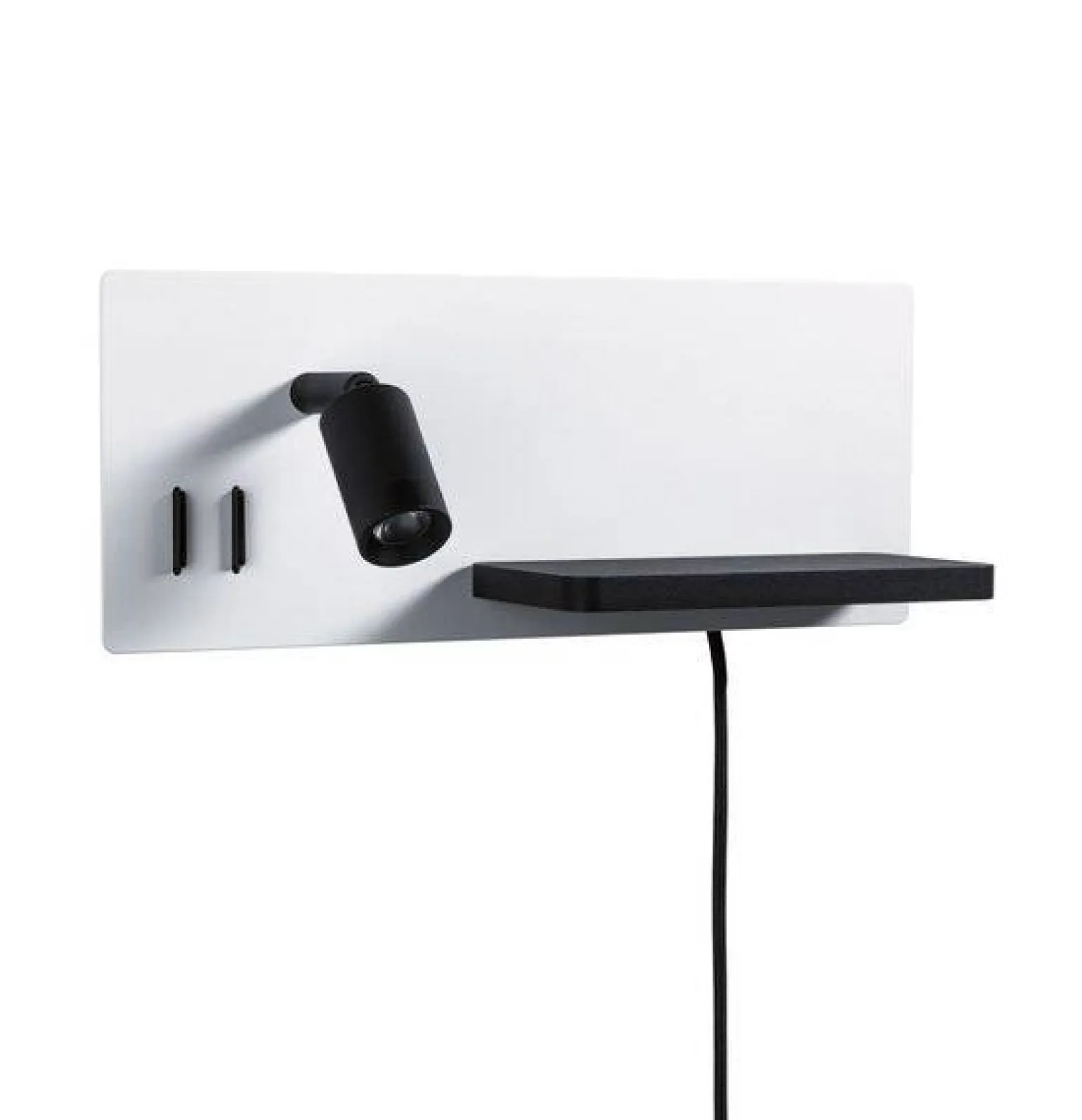 Oprawa ścienna SERRA LED DIM USB-C LEFT 2700K biały matowy (PL71102) - PAULMANN