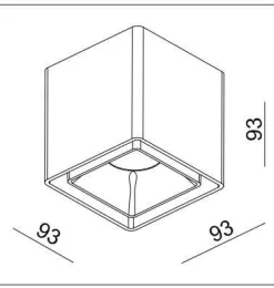 Oprawa LED FASHION ED FIXED-GU10White&Black IP20 (03365W/B) - ZARlight