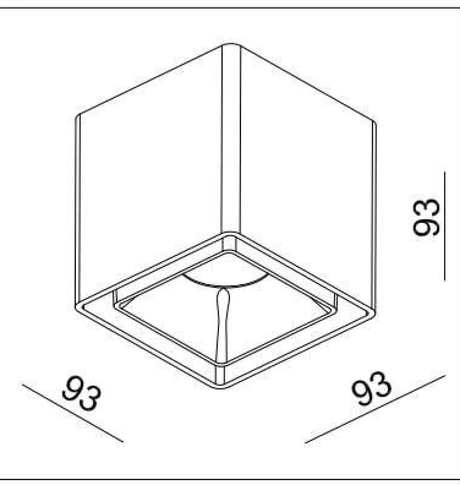 Oprawa LED FASHION ED FIXED-GU10White&Black IP20 (03365W/B) - ZARlight