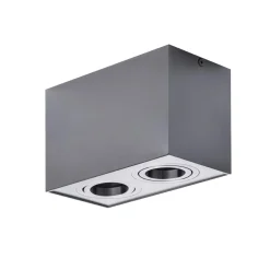 Oprawa LED HDL-5602-GU10 Aluminium IP20 (03339A) - ZARlight