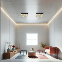 Oprawa Mica Spot Złoty 3xGU10 (ML1149) - Milagro