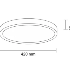 Oprawa natynkowa NOMI (czarny) (8071) - Shilo