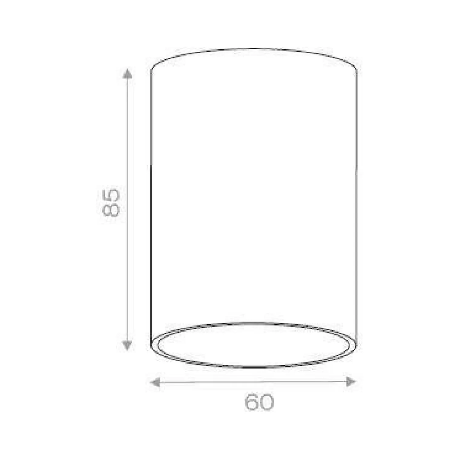 Oprawa natynkowa PET FINE kolor Czarny (42311-0000-U8-PH-12) - Aqform