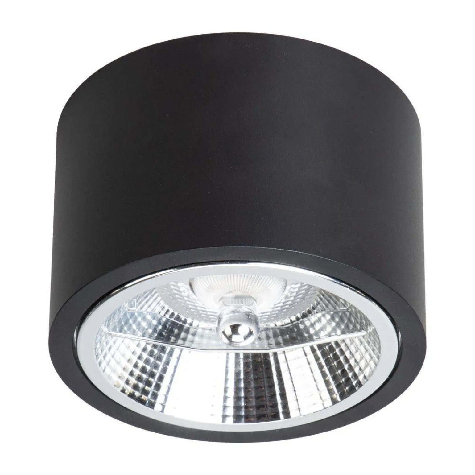 Oprawa natynkowa Redondo Czarny 1xAR111 GU10 (ML1074) - Milagro