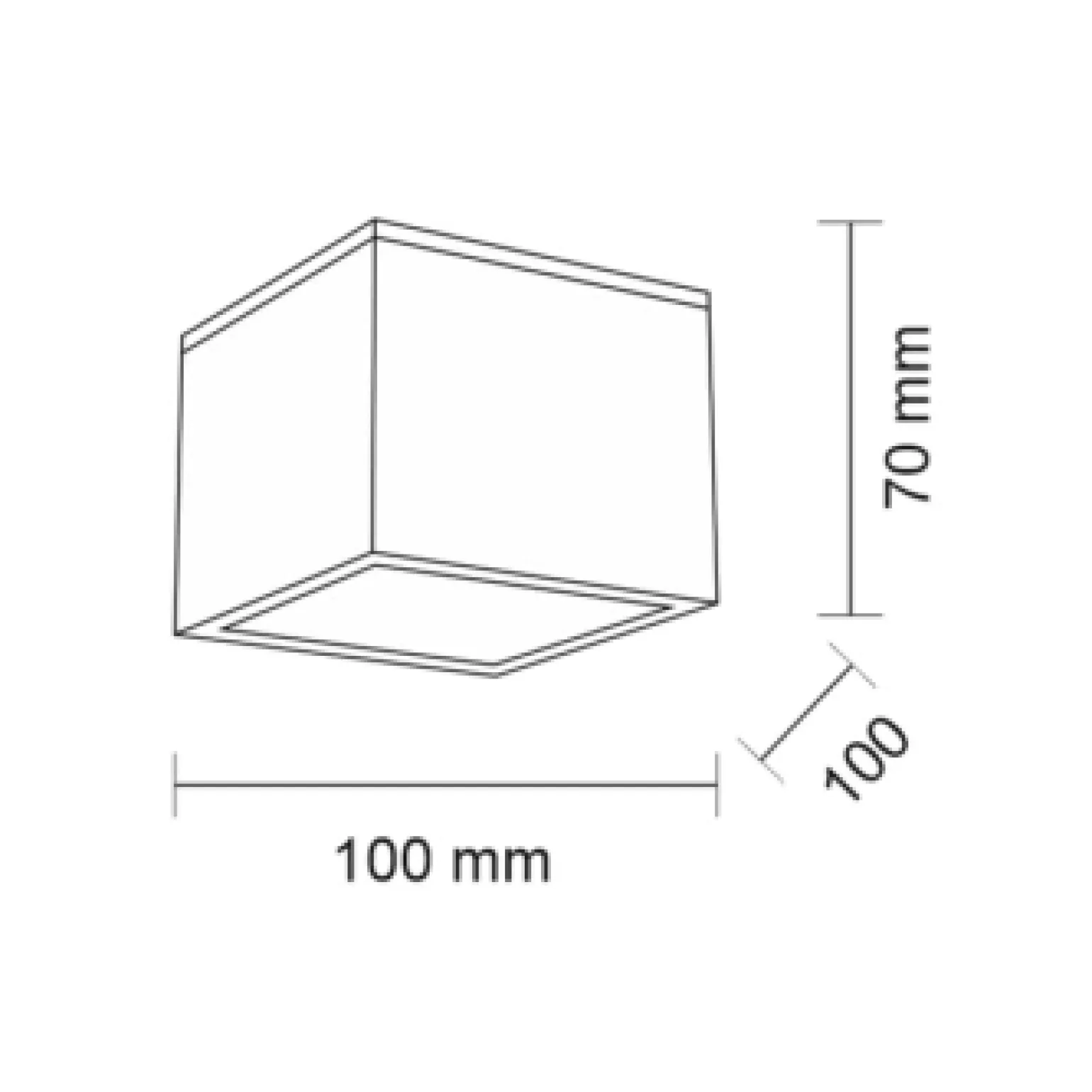 Oprawa natynkowa SUWA (bialy) (7721) - Shilo