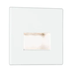 Oprawa przyschodowa EDGE LED kwadrat 1x1,2W 50lm 2700K 230V biały matowy / tworzywo sztuczne (PL93093) - PAULMANN