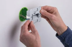 Oprawa przyschodowa EDGE LED czujnik ruchu i zmierzchu kwadrat 1x1,2W 120lm 2700K 230V chrom matowy / tworzywo sztuczne (PL93134) - PAULMANN