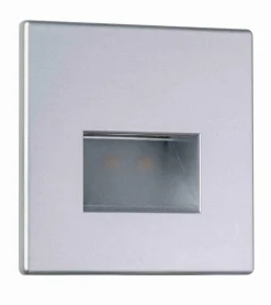 Oprawa przyschodowa EDGE LED kwadrat 1x1,2W 50lm 2700K 230V chrom matowy / tworzywo sztuczne (PL99495) - PAULMANN