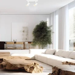 Oprawa Volf Spot Biały 2xGU10 (ML0679) - Milagro