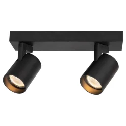 Oprawa Volf Spot Czarny 2xGU10 (ML0678) - Milagro