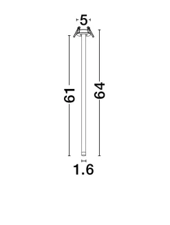 Ozdobna lampa wpuszczana ARANI (LE44704) - Luces Exclusivas