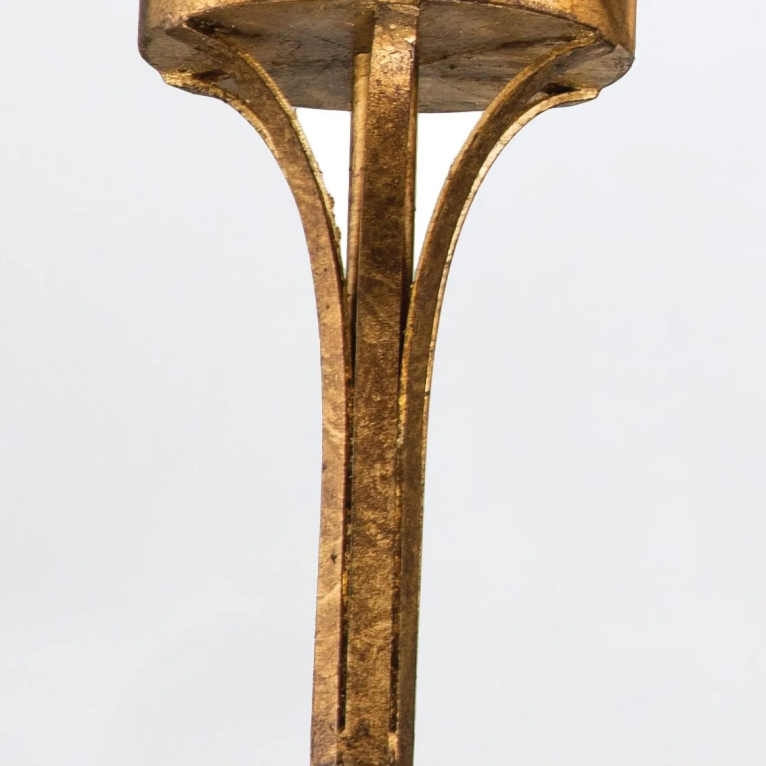 Ozdobny żyrandol Sawgrass - 3 źródła światła - Płatkowe złoto (QN-SAWGRASS-3-DG-O) - Quintiesse