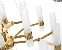 Ozdobny żyrandol TUBS 18 złota (MSE1501100457) - Moosee