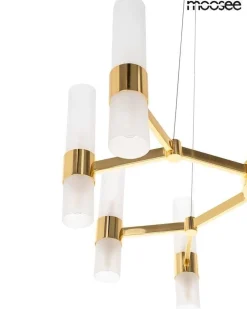 Ozdobny żyrandol TUBS 10 złota (MSE1501100456) - Moosee