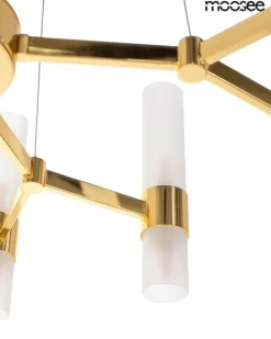 Ozdobny żyrandol TUBS 10 złota (MSE1501100456) - Moosee