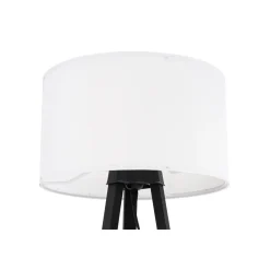 PIKO LAMPA PODŁOGOWA CZARNA/BLACK-WHITE (ASZ.1759) - Zuma Line