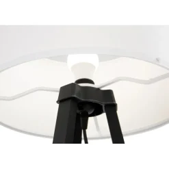 PIKO LAMPA PODŁOGOWA CZARNA/BLACK-WHITE (ASZ.1759) - Zuma Line