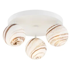 Plafon 3 pł. (koło) FABIO (6291) - Argon