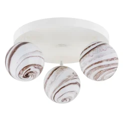 Plafon 3 pł. (koło) FABIO (6291) - Argon