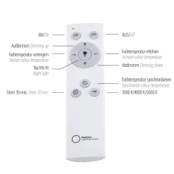 Plafon ANIKA biały (14326-16) - Paul Neuhaus