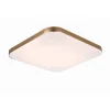 Plafon BABILON kwadratowy średni 4000K złoty (LP-335/1C M 4GD square) - Light Prestige