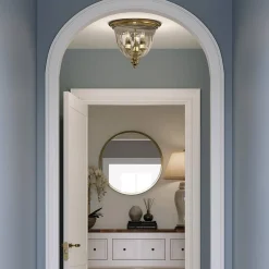 Plafon Cambridge (HK-CAMBRIDGE-F-B) - Elstead Lighting