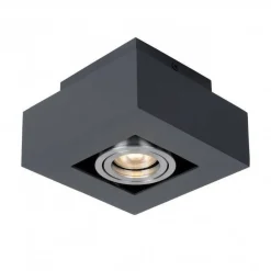 Plafon CASEMIRO kol. czarny (IT8002S1-BK/AL) ITALUX