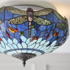 Plafon Dragonfly blue (70722) Tiffany