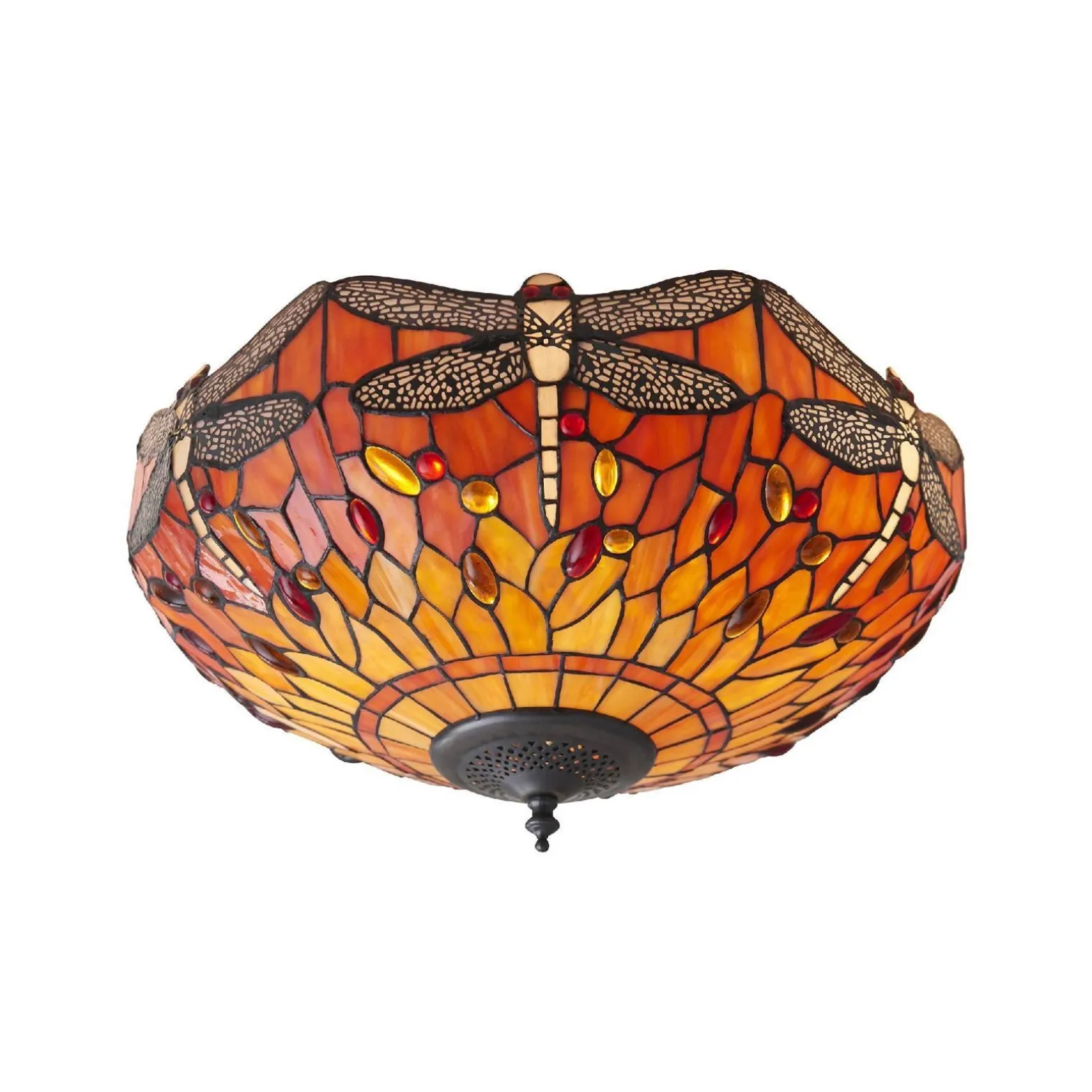 Plafon Dragonfly flame (70721) Tiffany