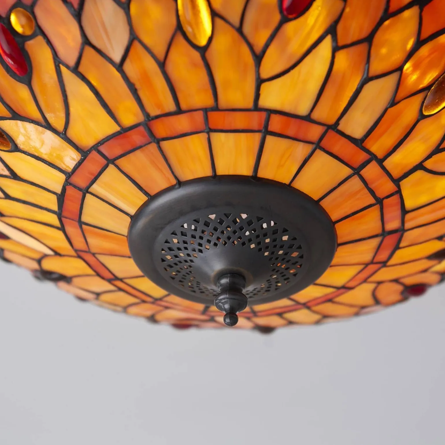 Plafon Dragonfly flame (70721) Tiffany