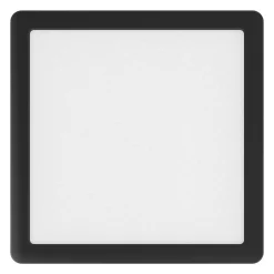 Plafon Evora Czarny Square 12W 3CCT (ML1795) - Milagro