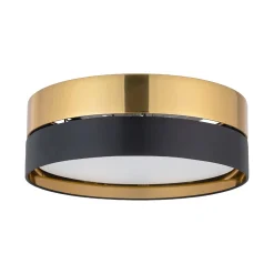 Plafon HILTON czarno-złoty Ø 45 (4180) - TK Lighting