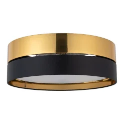 Plafon HILTON czarno-złoty Ø 45 (4180) - TK Lighting