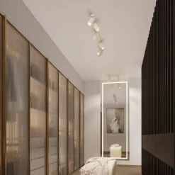 Plafon KARBON 4L beżowy (SL.1603) - Sollux Lighting