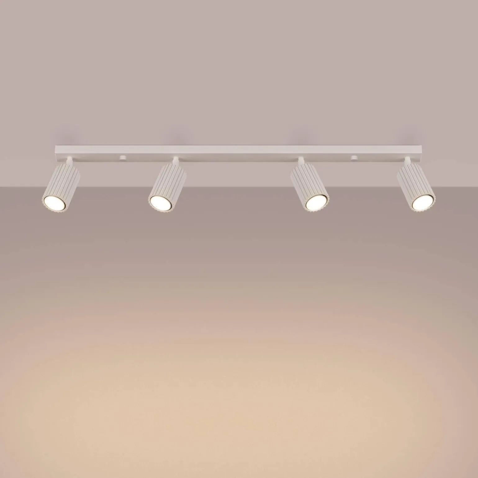 Plafon KARBON 4L beżowy (SL.1603) - Sollux Lighting