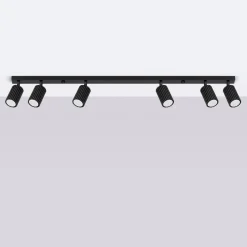 Plafon KARBON 6L czarny (SL.1585) - Sollux Lighting