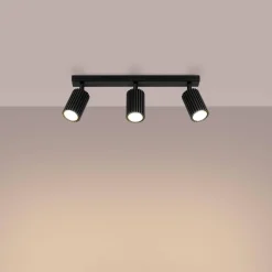 Plafon KARBON 3L czarny (SL.1581) - Sollux Lighting