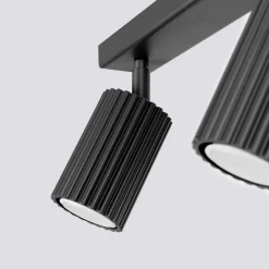 Plafon KARBON 3L czarny (SL.1581) - Sollux Lighting