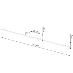 Plafon LAGOM beżowy 3000K (TH.521) - Thoro Lighting