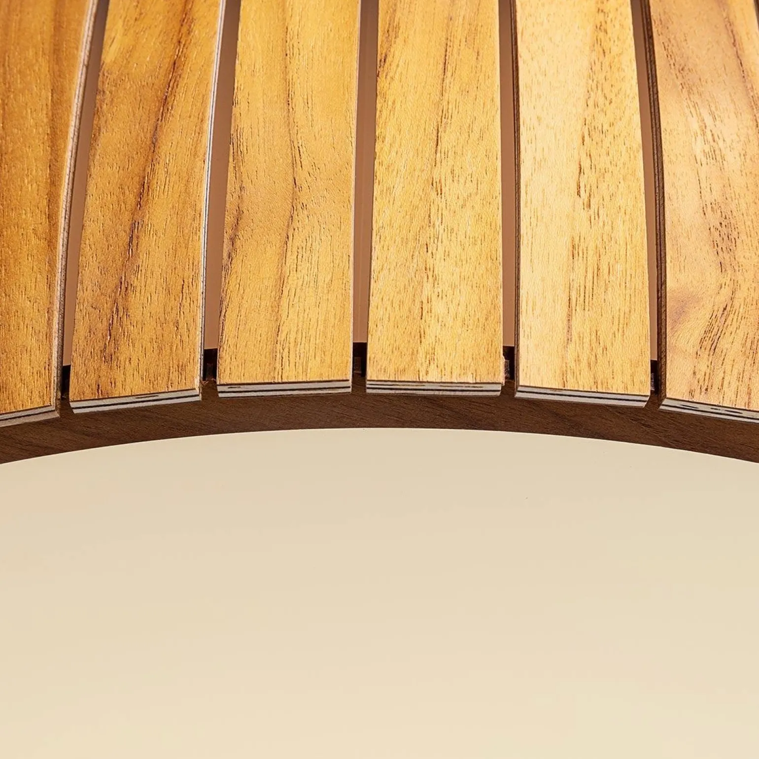 Plafon LED Barrel (QN-BARREL-F-LED-50-TEAK) - Quintiesse