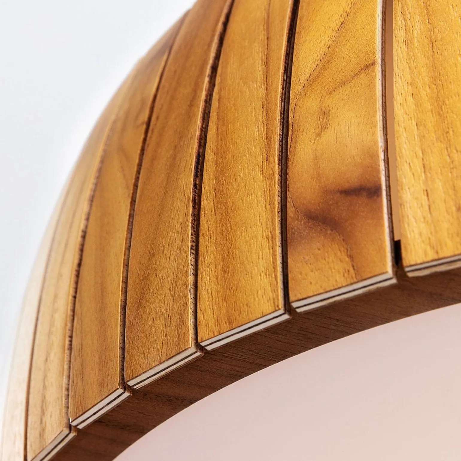 Plafon LED Barrel (QN-BARREL-F-LED-50-TEAK) - Quintiesse